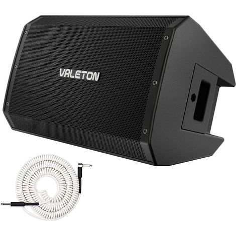 Amplified DJ Speakers PA System Active Speakers for Guitar Bass Multi FX and Amplifier Modellers 10 Inch 2 Way FRFR 1300-Watt