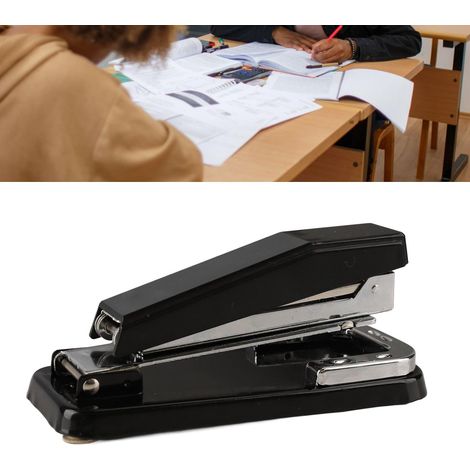 Agrafeuse de Bureau Capacité de 25 Feuilles Rotation à 360 degrés Agrafeuse de Bureau en métal Durable pour Le Bureau et la Maison (1/5)