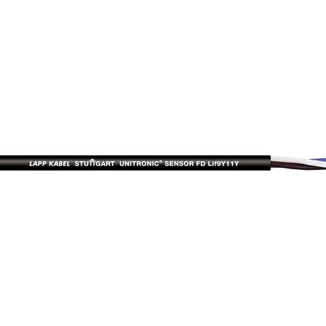 [NEUWERTIG] B-Ware Lapp Sensorleitung Steuerkabel 3 X 0.25 Mm² Unitronic Sensor Fd Schwarz 100 M