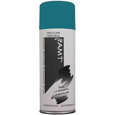 AMT Aérosol Couleur Bleu canard Mat (BPA009) 0,330 L