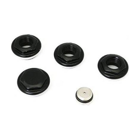 KIT 2 RÉDUCTIONS DX SX POUR RADIATEURS TUBULAIRES ARDESIA Dimensions : 1x1/2 Noir
