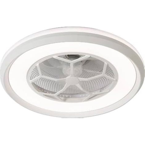 Ventilateur de Plafond Perenz 7135 B IR White Avec Lumière LED