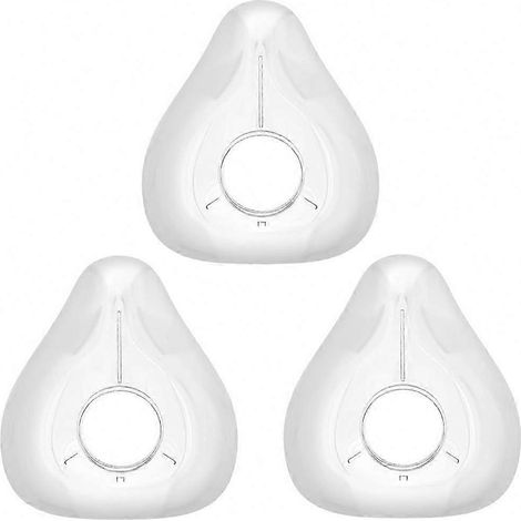 Lot de 3 coussinets pour masques faciaux complets, compatibles avec les masques CPAP de type F20. (1/5)