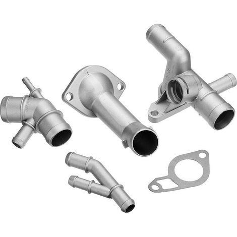 5-piece set of water pipe fittings suitable for Audi and Volkswagen (06A121132A, 06A121133C) (1/4)