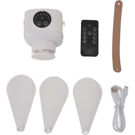 Ventilateur de plafond camping USB avec télécommande, batterie 7200mAh rechargeable, minuterie 4 vitesses, éclairage LED intégré, idéal tente extérieur (1/5)