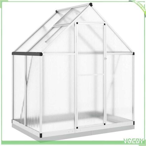 Serre - FAFEICY - 4005825 - Cadre aluminium - Panneaux polycarbonate anti-UV - 169x114x202 cm (1/5)