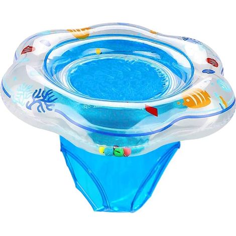 Anneau De Bain Bébé - Siège De Sécurité Intégré - Double Chambre À Air - Pour Bébé De 6 À 36 Mois - 1 Pièce (1/5)