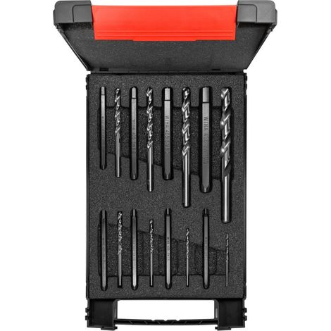 Jeu Extracteurs de Vis Cassées Acier Chrome-Vanadium-Molybdene 03988