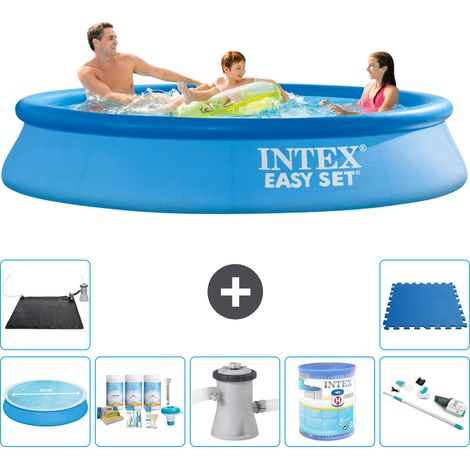 Intex Piscine Easy Set Ronde - 305x61 cm - 8-pièces S30499 (1/5)