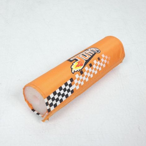 tun'r lenkerschaum für motorrad kariert orange / 160mm neu