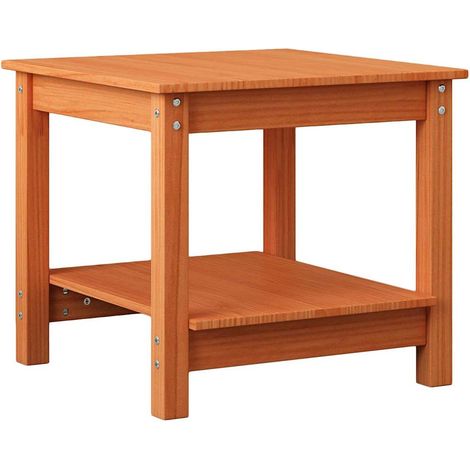 Maison Exclusive - Tavolino da salotto Cera marrone 50 x 50 x 45 cm