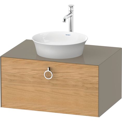Duravit Tulip blanco, mueble de pared, anchura 800 x fondo 550mm, (1/2)