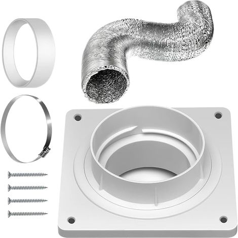 Kit De Fenêtre Pour Climatiseur Portable Joint d'étanchéité, adaptateur Kit Fenêtre Climatiseur Portable Ventilation et refroidissement pour maison, chambre, (1/5)