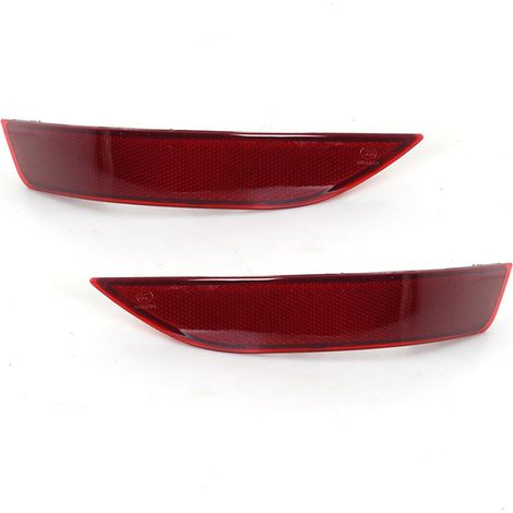 Compatible avec VW pour Jetta A6 EU pour Version 2011-2014 Pare-Chocs Arrière Voiture Feu Stationnement Clignotant Réflecteur Couvercle Lampe sans Ampoule 16D945105 Feux arrière des Voitures(Left and