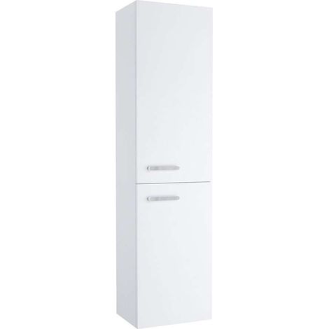 Ravak Chrome - Hängeschrank SB-390 R, 29x39x150 cm, rechts, weiß X000000543 (1/2)