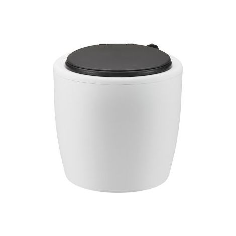 Toilette sèche à compost 50L – Système breveté de rotation du seau – Écologique et design – Pour résidences principales ou secondaires (1/5)