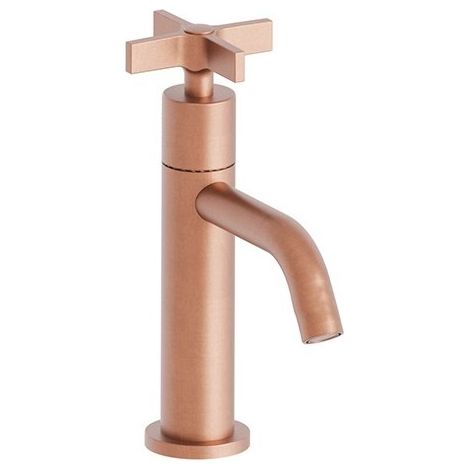 Lave Mains Cross Road Eau Froide Or Rose Brosse Robinetterie CROSS ROAD - CRISTINA ONDYNA CR23034P