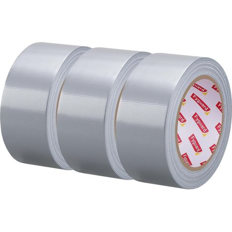 Ruban Gaffer Argenté, 3 Rouleaux 48 Mm X 28 M, 210 Μ (1/5)