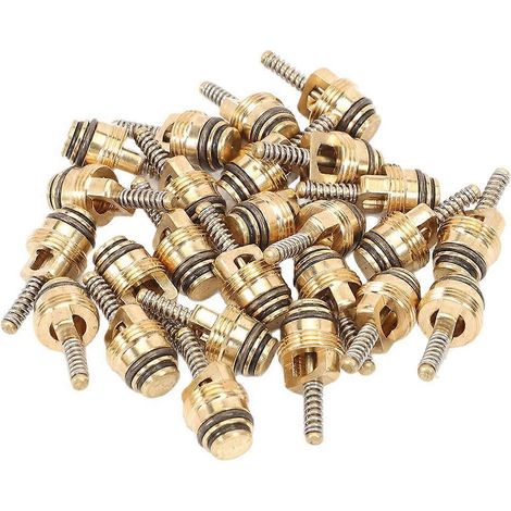 Lot de 25 obus de valve de climatisation, accessoires pour obus de valve BAS03009 MT0065 pour GM Ford Chrysler (1/5)