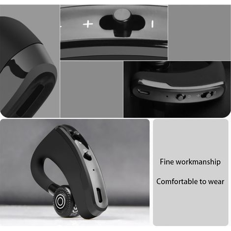 V9 Bluetooth-Sportkopfhörer mit Geräuschunterdrückung und Freisprechfunktion für Training und Telefonate (1/5)