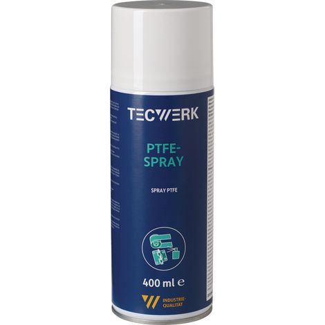 PTFE-Spray  blanquecino 400ml  Aerosol TECWERK (1/2)