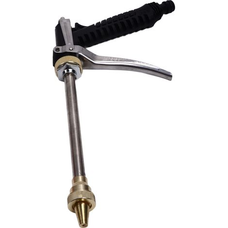 12V 100W Hochdruck-Elektropumpe, Gartenbewässerungspistolen-Set, G1/2 Gewinde, tragbare selbstansaugende Autoreinigungspumpe (1/5)