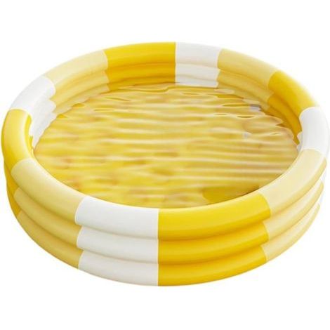 Piscine Gonflable Enfant– PVC Écologique Semelle Antidérapante – Appareil Balcon ,Jardin – 145x25cm jaune (1/5)