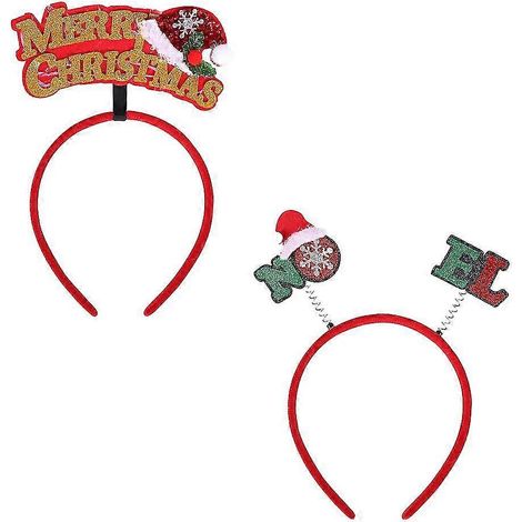 Diadema para fiestas navideñas y festivas, accesorio para el cabello para niños (1/5)