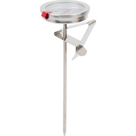 Thermomètre à friture en acier inoxydable avec cadran de 5 cm pour poêle à huile TTE3512530cm (1/5)