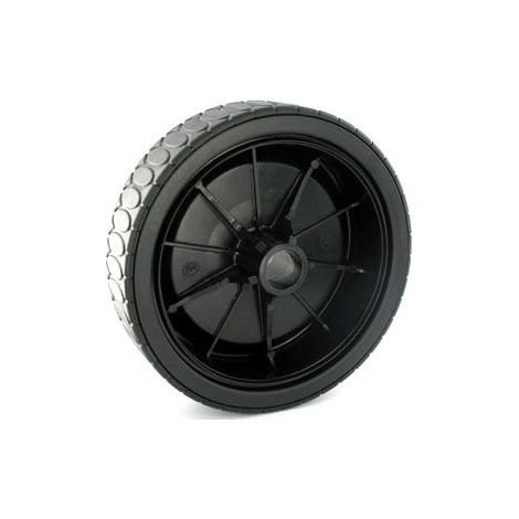 Roue arrière Ø 210mm pour tondeuse – Compatible GGP, Castelgarden, Stiga – Conçue pour terrains accidentés – Matériau durable (1/5)