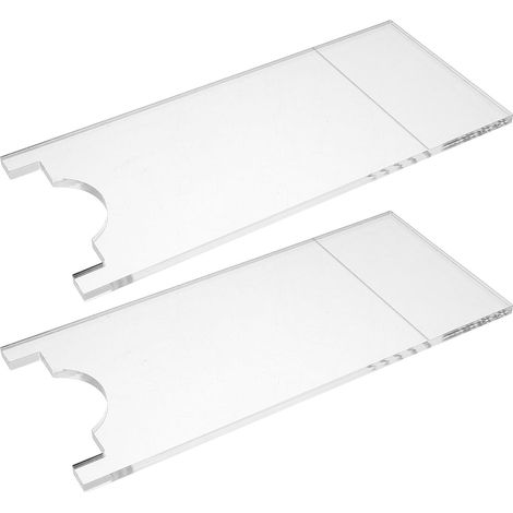 2 butées murales pour canapé - transparent - pour mur et lit (1/5)