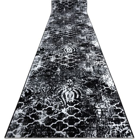 Alfombra de pasillo con refuerzo de goma CUBE cubo, gris 67 cm grey 67x100 cm (1/5)