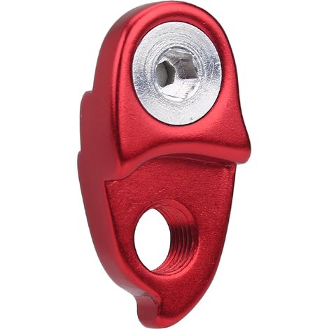 Dérailleur arrière vélo extension support crochet cadre vélo rouge rallonge fixation patte (1/3)