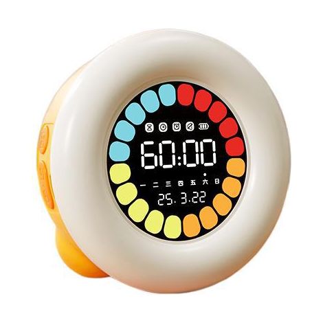 Horloge numérique de bureau avec batterie 1200 mAh, minuteur, pour enfants, école et voyage (1/3)