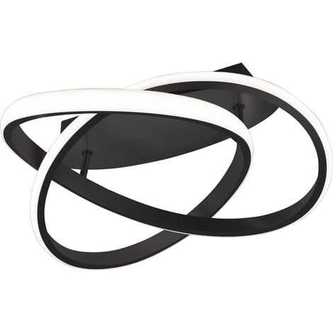 Plafonnier, Course incl. 1xLED, Noir Mat (1/5)