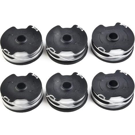 Lot de 6 bobines de fil pour débroussailleuse sans fil LIDL Parkside PRTA 20-Li A1, B2, C3-6 (1/5)