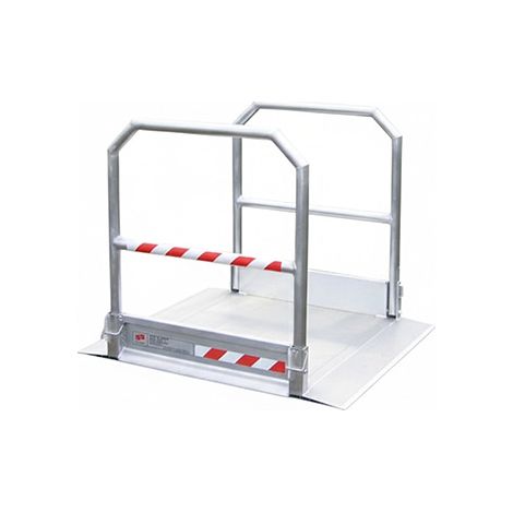 Rampe d'accès chantier de 1m25 de large - charge max 1500kg pour empattement 1000mm - Vendue à l'unité - MP12/12U (1/5)