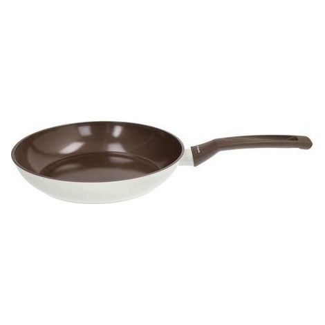 Padella 24 cm Sintonia Tognana – Alluminio Riciclato, Beige-Marrone, Antiaderente PFAS Free (1/2)