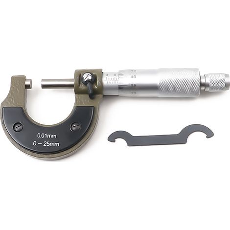 Hochpräzisions-Außenmikrometer 0-25 mm (1/5)