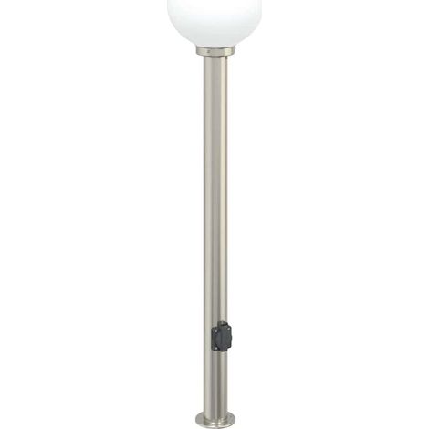 vidaXL Borne lumineuse avec sortie 120 cm en acier inoxydable IP44 (1/5)