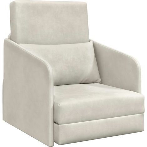 Maison Exclusive - Schlafsofa Creme 65 x 80 x 83 cm Samt