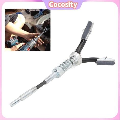 Cocosity Outil d'affûtage de cylindre de moteur Outil De Déglaçage Métrique Pour Cylindre De Moteur 3 Mâchoires moto coffret (1/5)