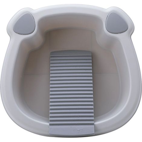 Bac À Laver - Polypropylène - 32 X 22 X 12 Cm - Pour Bébé Cuisine Salle De Bain Extérieur - Lot De 1 (1/5)