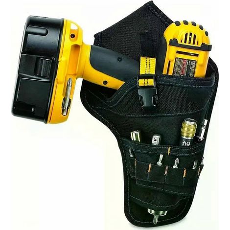 Holster für Elektrowerkzeuge, Akku-Bohrschrauber/Einzelhaken mit Metallclip zur einfachen Befestigung, Aufbewahrung und Organisation von Werkzeugsets - JXLGV (1/4)