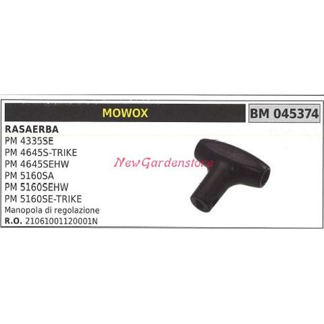 Manopola di regolazione MOWOX rasaerba tosaerba tagliaerba PM 4335SE 045374