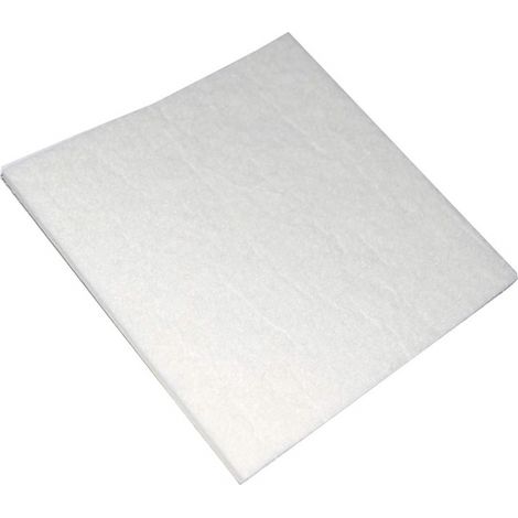 FELTRINO ADESIVO QUADRATO 100 X 100 MM. - BIANCO - 1 PZ. (1/2)