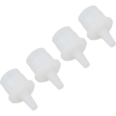 20 pièces Bouchons Applicateurs pour Extensions de Cils en ABS Brillant, Remplisseur de Pigments et Colle à Cils (1/5)