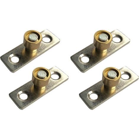 Pack Sliding Door Guides, 12mm Diameter for Home Cabinet Door, Floor (1/5)