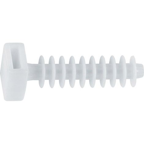 TACO PARA BRIDA NILON 8 MM BLANCO 100 UDS - TACOBRIBL8