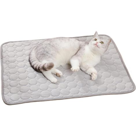 de refroidissement du chien, tapis de refroidissement pour animaux de compagnie Tapis pour animaux de compagnie cool Matelas endormi pour chien lavable, couverture respirante absorbante pour les c (1/5)